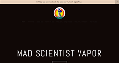 Desktop Screenshot of madscientistvapor.com